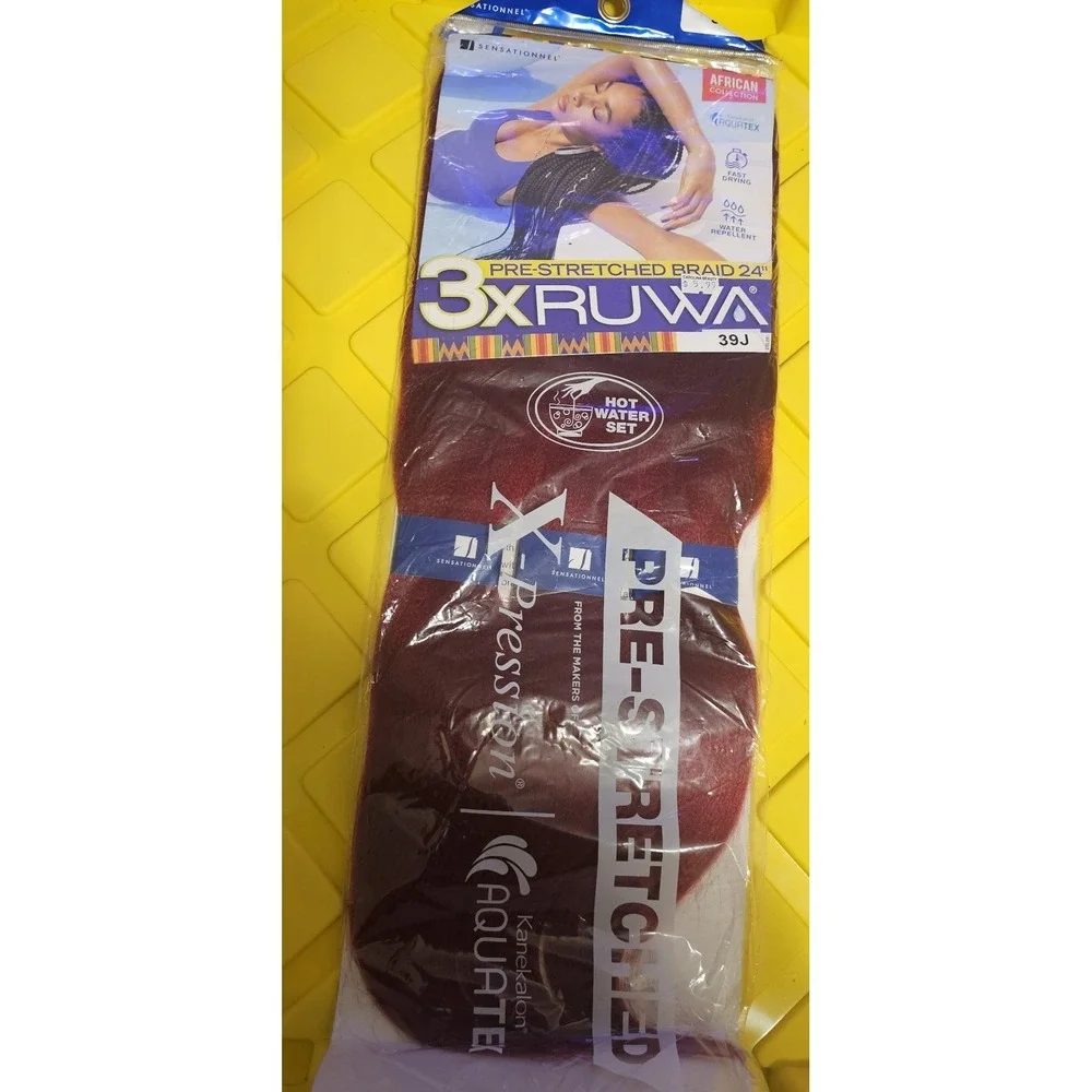 Braiding‎ Hair Lot Pre Stretched Xpression Spectra Indian Remy Bundle 5 Packs